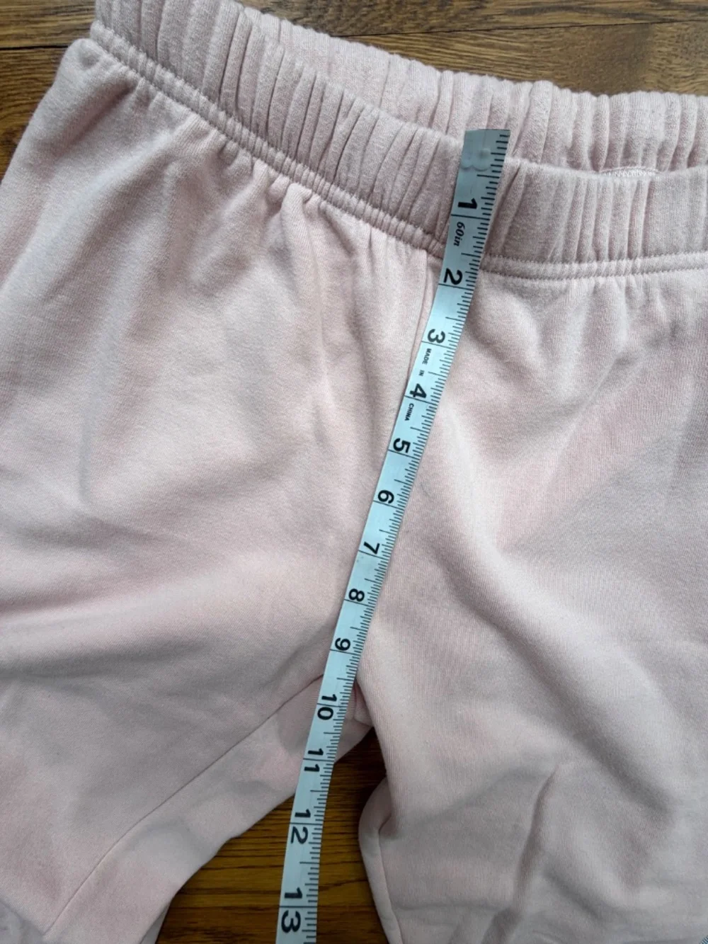 Katie J NYC Pink Sweatpants Size L Cozy Joggers Lounge Athleisure - Picture 6 of 9